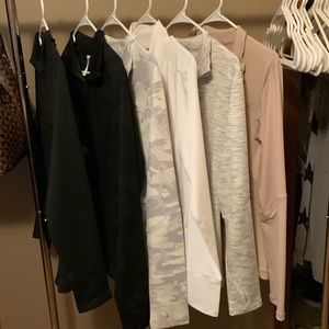 Yoga workout jackets (bundle). Size S and M. Brand 90 degree and Pinspark.